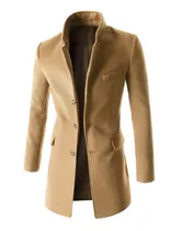 Comprar Tapado De Paño Entallado Sobretodo Saco Slim Fit
