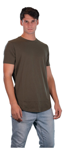 Polera Berghain Dark Olive Divergente