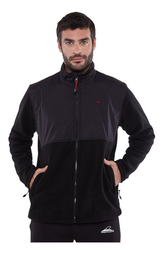 Campera Polar Reforzado Antipilling Montagne Eiger Original