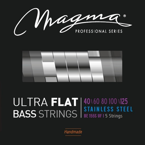 Encordado Bajo 5 Cuedas Flat Lisas 040 125 - Magma Be155suf