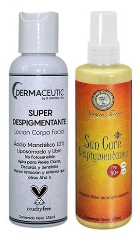 Kit Locion Súper Despigmentante 10% + Sun Care Despigmentant