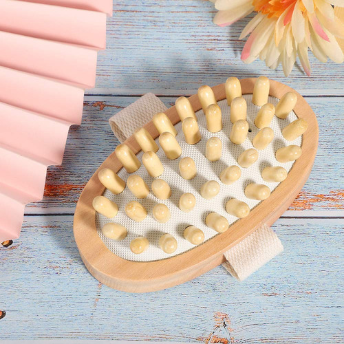 Cepillo Exfoliante Corporal Y Masajeador Spa Para Mujeres Y