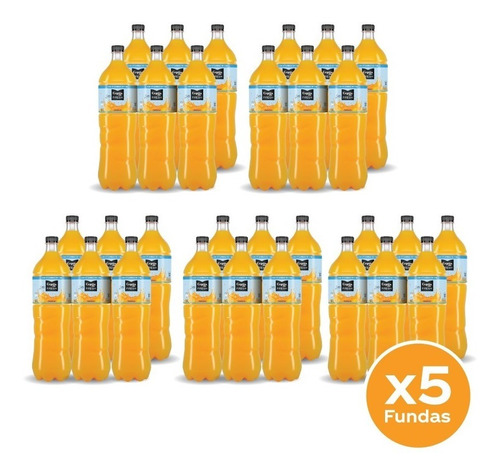 5 Packs De Jugo De Naranja Cepita Fresh 1,5l