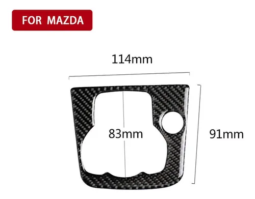 Accesorios Mazda 3 Cubierta Control Multimedia Mod 2014-2017