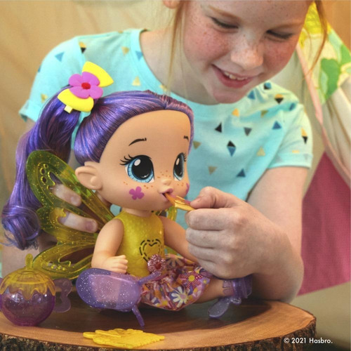 Boneca Baby Alive Glo Pixies Siena Sparkle - F2593 - Hasbro