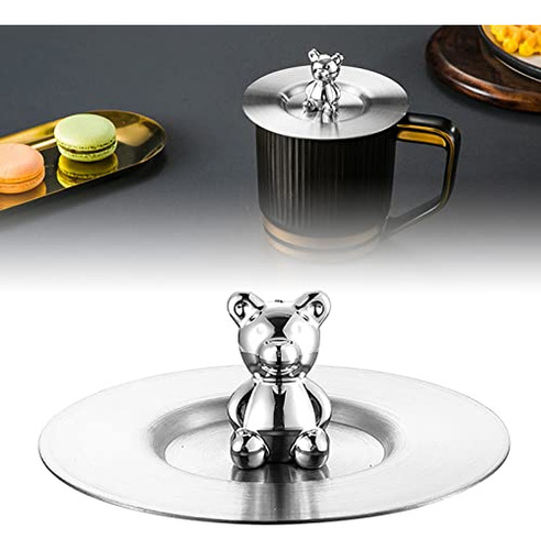 Funda De Acero Inoxidable Fdit Bear, Reutilizable Para Té Y