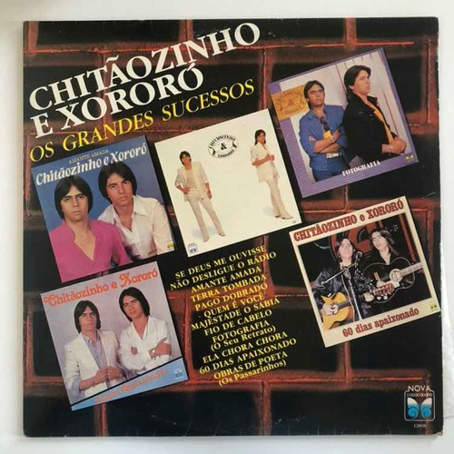 Lp Chitãozinho E Xororó - Os Grandes Sucessos