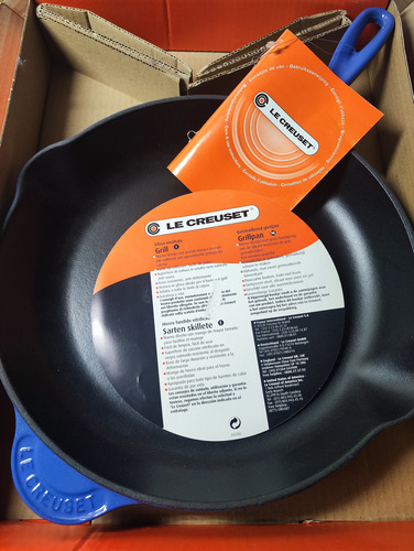 Sartén Lecreuset 30cm Azul Cobalto Azul