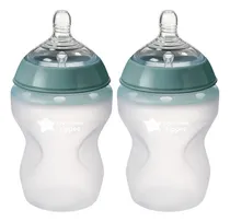 Comprar Biberon Tommee Tippee Silicon Set 2 Pz 9 Oz Muy Suaves Color Transparente