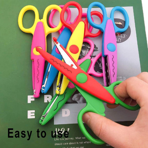 Z 6 Peças De Tesouras Decorativas Para Artesanato