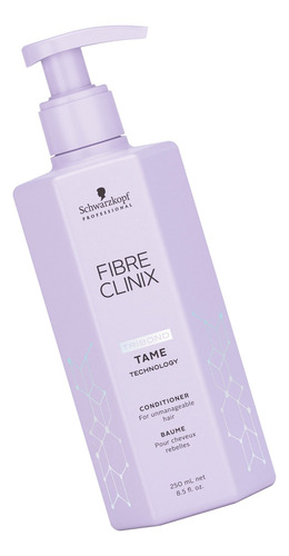 Schwarzkopf Fibre Clinix Tame Acondicionador Antifrizz 250ml