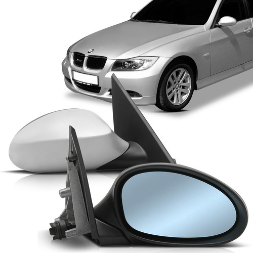 Par Retrovisor Externo Bmw Serie 1 06 07 08 09 2010 Elétrico