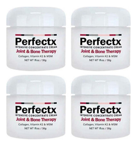 4 X Crema Terapéutica Perfectx Para Articulaciones Y Huesos
