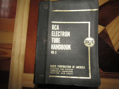 Manual- Rca Electron Tube Handbook Hb-3.  Num 893