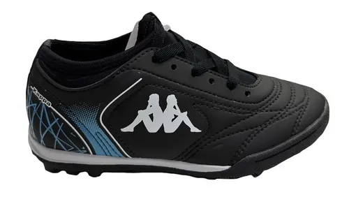 Botines Futbol 5 Kappa Stadium Tg Negros Azul