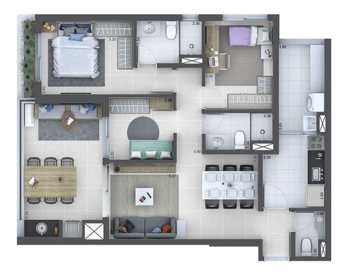 Imagem 28 de 30 de Apartamento À Venda No Bairro Barra Funda - São Paulo/sp - O-1706-6307