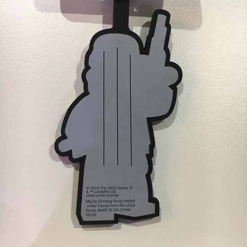 Imagen 3 de 3 de Etiqueta Para Equipaje Stormtrooper Star Wars