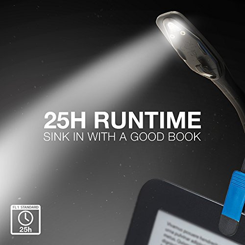 Clip Luz Del Libro Leer Cama Luz De Lectura Led Libros ...