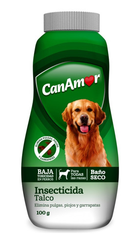Can Amor Talco Insecticida 100 Gr 