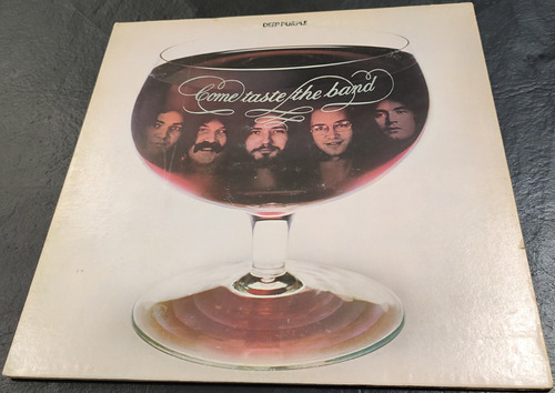 Deep Purple Come Taste The Band Lp Usa 1ra Edic Rainbow Whit