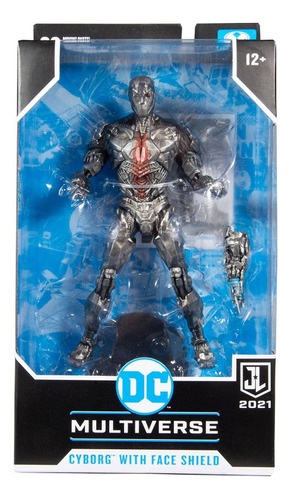 Figura Mcfarlane Dc Justice League Cyborg Helmet F00682 -fun