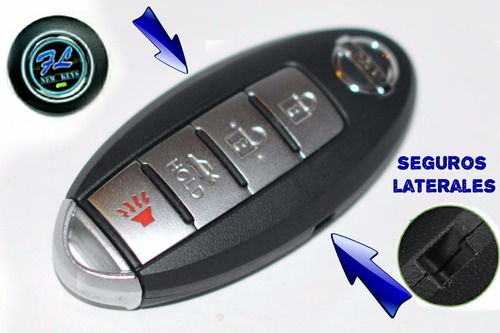 Carcasa Llave Proximidad Nissan Gtr Altima.sentra Versa Juke