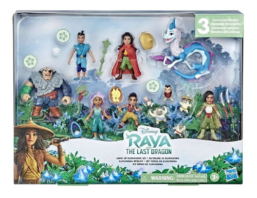 Raya Set Tierra De Kumundra Disney Raya Muñecas Hasbro