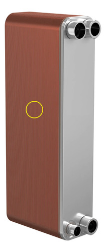 Intercambiador De Calor De Placas 7.5 Tr Agua Refrigerante