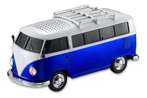 Parlante Bluetooth Volkswagen Kombi Azul