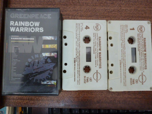 U2 Sting Inxs Greepeace Rainbow Warriors Cassette Doble