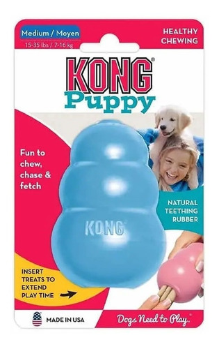 Imagen 3 de 10 de Kong Puppy Medium Juguete Perros Cachorros