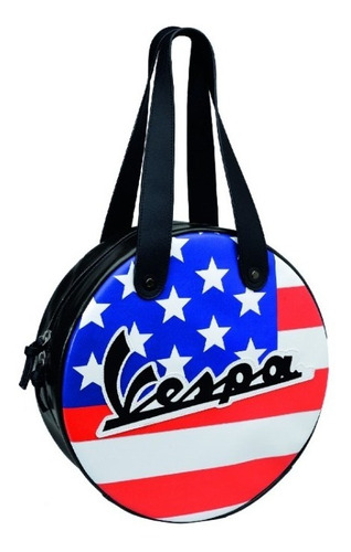 Bolso Cartera Vespa Original Rueda Eeuu Motoplex Tucumán