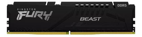 Memoria Kingston Fury Beast 32gb Ddr5 5600mhz Negro