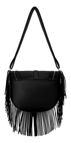 Bolso Estilo Crossbody Con Flecos De Mujer C&a (3008366)