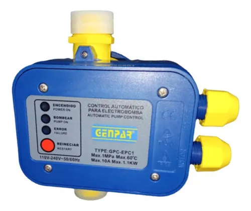 comprar Press Control Dual Sensor De Flujo 110-220v Genpar