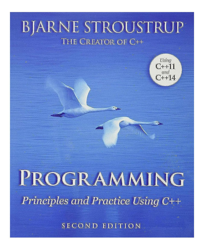 Livro: Programming: Principles And Practice Using C++ (2nd Edition)