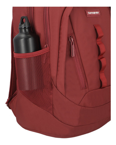 Mochila Samsonite Reformation Equinox Rojo 16 Color Wine red Diseño de la tela Liso