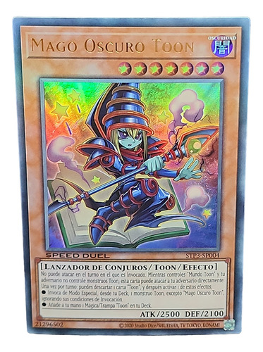 Toon Dark Magician Yugioh! Español Ots 3 Speed Duel Ultra 