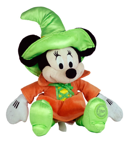 Disney Minnie Mouse Peluche Witch Bruja Halloween