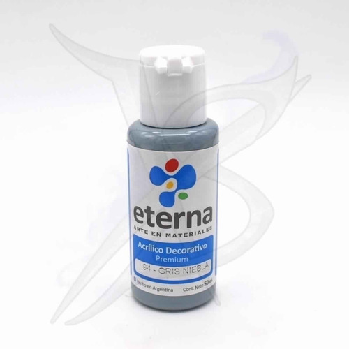 Imagen 1 de 6 de Acrilico - Eterna 50 Cc Gris Niebla - Xion Store