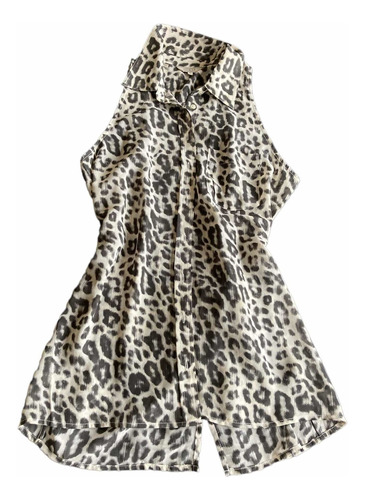 Blusa Guess Leopardo Elegante