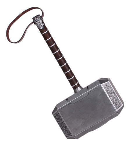 Martillo Mjolnir Tamaño Realista Thor Cosplay Marvel 44cm