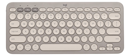 K380 Multi-device Bluetooth Keyboard Color del teclado Arena Idioma Español