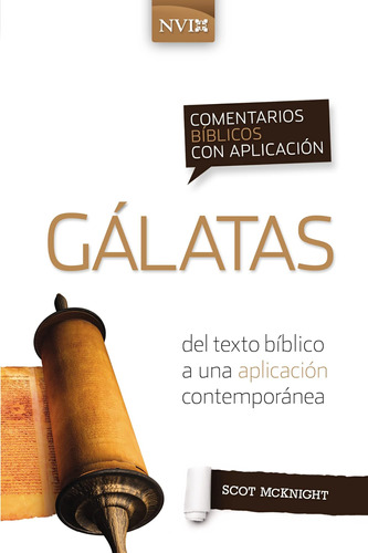 Libro Comentario Bíblico Con Aplicación Nvi Gálatas Del Tex