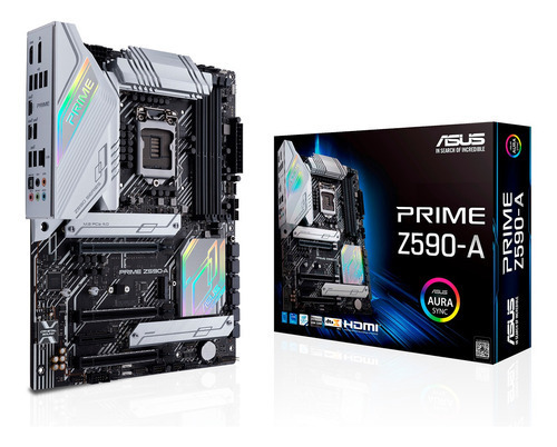 Motherboard Asus Z590-a Prime Rgb Intel 1200 10 Y 11gen Ddr4