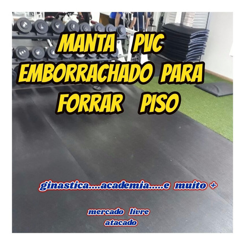 Tapete Emborrachado 4mm 1.20x1.00mts Anti Ruido Para Jump