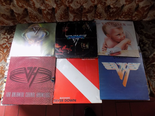 Van Halen, Lps Importados Y Nacionales, Buen Estado Pvp Und,