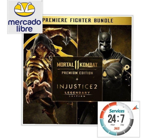 Mortal Kombat 11 Premiun + Injustice 2 Xbox One - Local