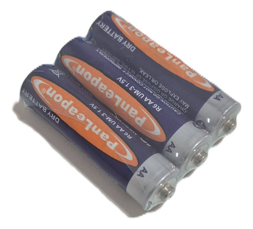 Pilhas Aa 1.5v Econômicas Para Uso Diário Kit Com 3 Unidades