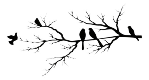 Pájaros De Metal Para Decoración De Pared, Adorno Colgante